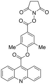 CAS 115853-72-0 2’,6’-Dimethylcarbonylphenyl 9-Acridinecarboxylate 4’-NHS Ester