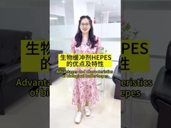 Tampão Biológico HEPES Cas 7365-45-9 Pó Cristalino Branco